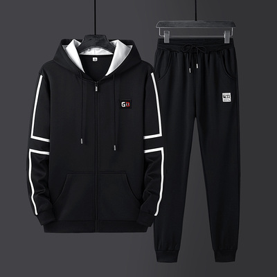 【运动套装】爵森马伯特新两件套休闲情侣装