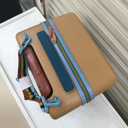 Маленький чемодан, универсальная игрушка для мальчиков и девочек для путешествий на колесиках, 14 дюймов