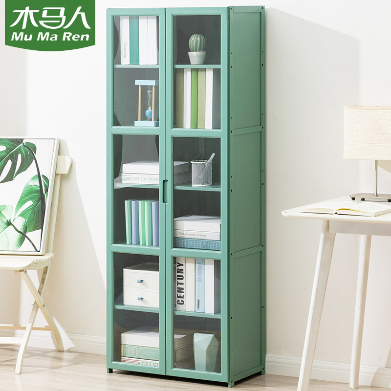 Carjans Bookshelves Landing Bookcase Desktop Upper children Small shelve Easy bedrooms Contained Living Room Non Solid Wood