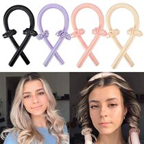 Heatless curling rod headband для без теплового силико-кудри