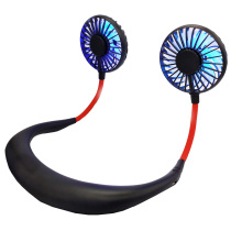 Hanging neck fan lazy fan portable outdoor sports fan USB charging mini fan small electric fan