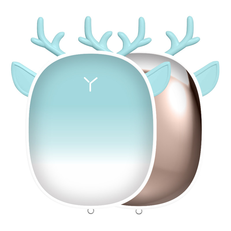 USB charging hand warmer double-sided heating skin care warm palace warm belly warm baby winter portable