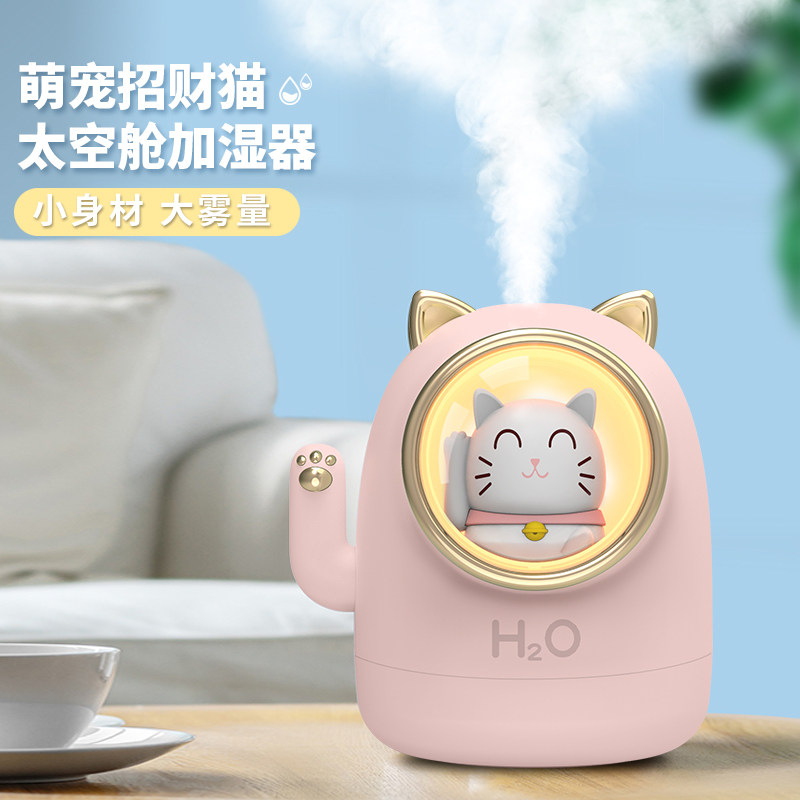New Large Capacity Cute humidifiers Home On-board Moisturizing Mini USB Home Desktop On-board Incense Mini