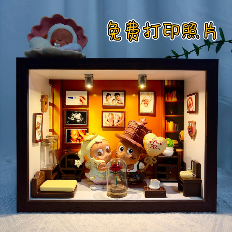 Star People's Heartbeat Umbilical Cord and Fetal Hair Collection Box, Umbilical Cord and Fetal Hair Storage Bottle, Display Box, Photo Frame Star People's Heartbeat Umbilical Cord and Fetal Hair Collection Box, Umbilical Cord and Fetal Hair Storage Bottle, Display Box, Photo Frame