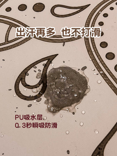 Small Size Round Yoga Mat, Natural Rubber, Non-Slip, Professional Flat Support, Mini Portable Meditation and Inversion Mat