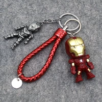 Железный человек+металлический железный человек+винная красная веревка