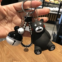 Сидящий черный медведь + Черно-белая + Черно-белая веревка