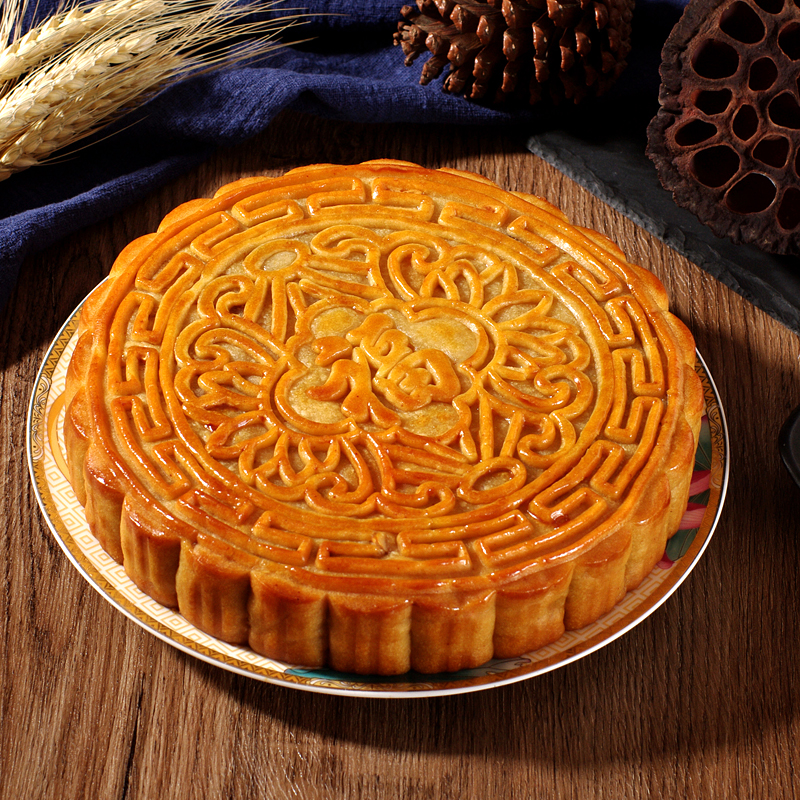 【好吃郎】五仁叉烧大月饼500g-秒客网