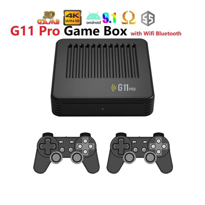 GAME BOX G11 Pro Video Game Console 64G 128G 256G Retro 6000