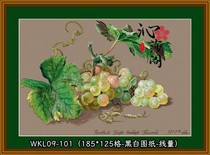 Cross-stitch electronic drawings Ukrainian beautiful pictures imported official original embroidery drawings PDF self-matching drawings WKL09-101