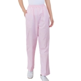 Униформа медсестры, белые рабочие эластичные синие розовые зимние штаны, эластичная талия, размер