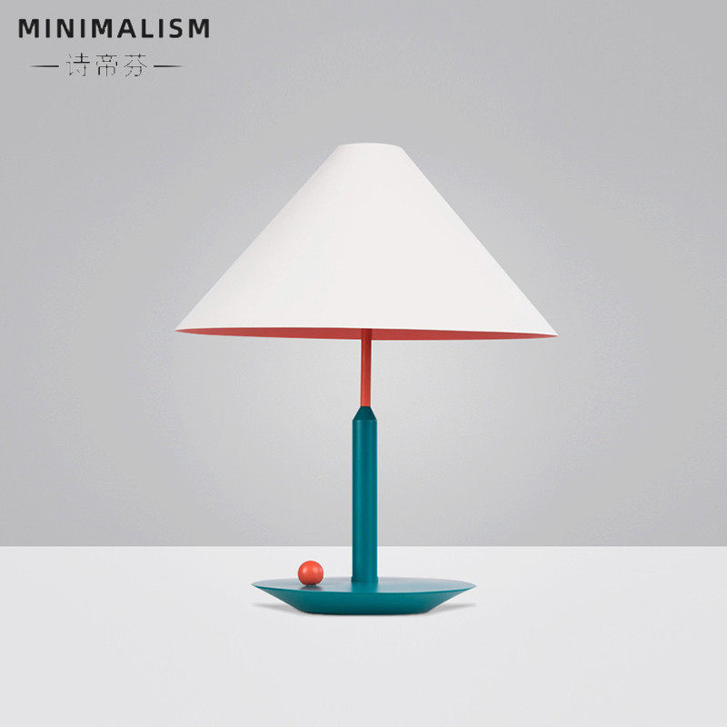 Nordic simple modern ins wind designer living room Bedroom Children's room Warm personality creative Macaron lamp