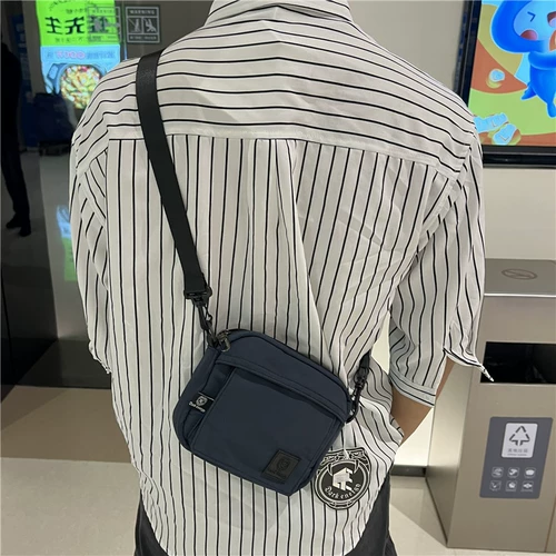 Тканевая сумка на одно плечо, небольшая сумка, мобильный телефон, кошелек, сумка через плечо с молнией, рюкзак, Гонконг, японские и корейские