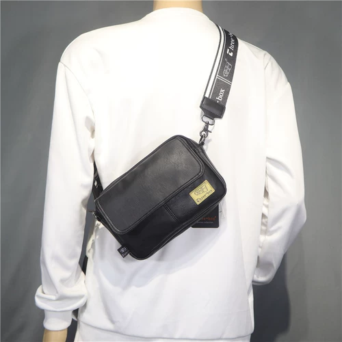 Сумка на одно плечо для отдыха, сумка через плечо, рюкзак, Гонконг, из натуральной кожи, японские и корейские