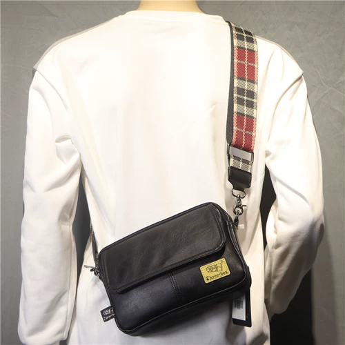 Сумка на одно плечо для отдыха, сумка через плечо, рюкзак, Гонконг, из натуральной кожи, японские и корейские