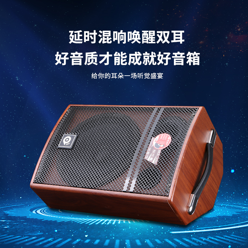 McLi's built-in sound card tennis red outdoor live singing K Song musical instrument Sound Square Dance drawbar Bluetooth speaker 
