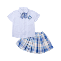 Uniforme de maternelle dété de style collégial sous-classe de remise de diplôme robe de performance photo jupe uniforme scolaire uniforme de classe délève du primaire robe dété