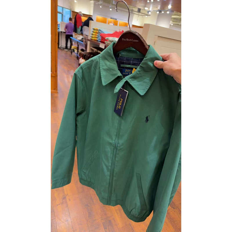 【Ziyang Meidai】Men's Ralph Lauren Green Veteran-Style Jacket 【Ziyang Meidai】Men's Ralph Lauren Green Veteran-Style Jacket