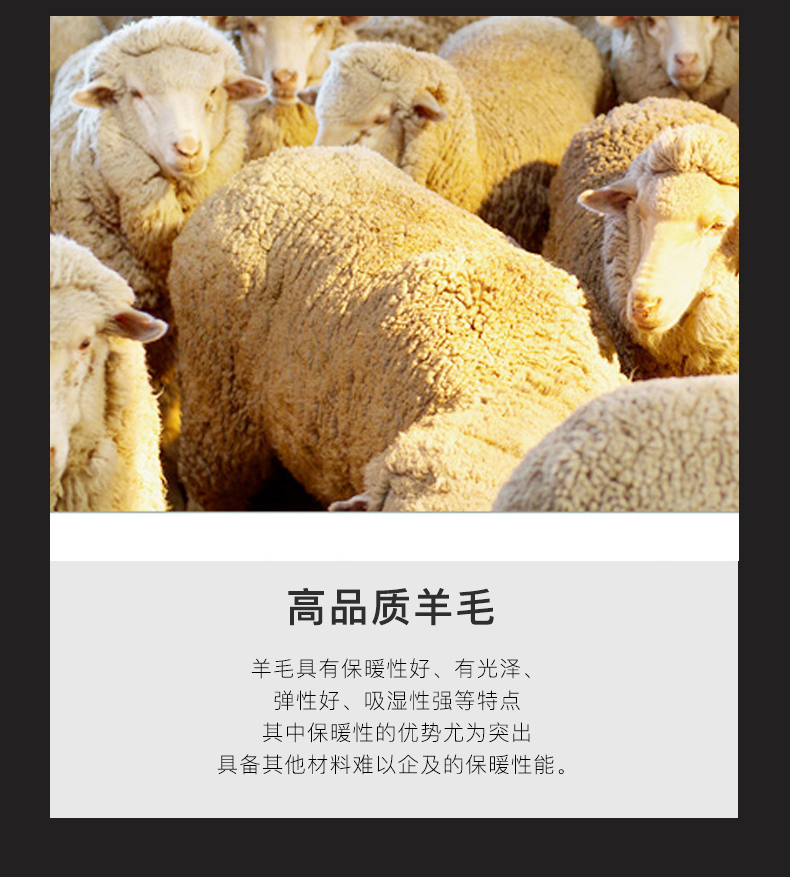 恒源祥 头层牛皮 男士纯羊毛内里  商务休闲皮鞋 图3
