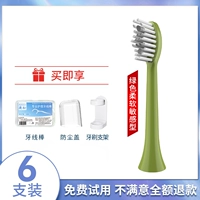 Зеленый мягкий и чувствительный 6 ветвей