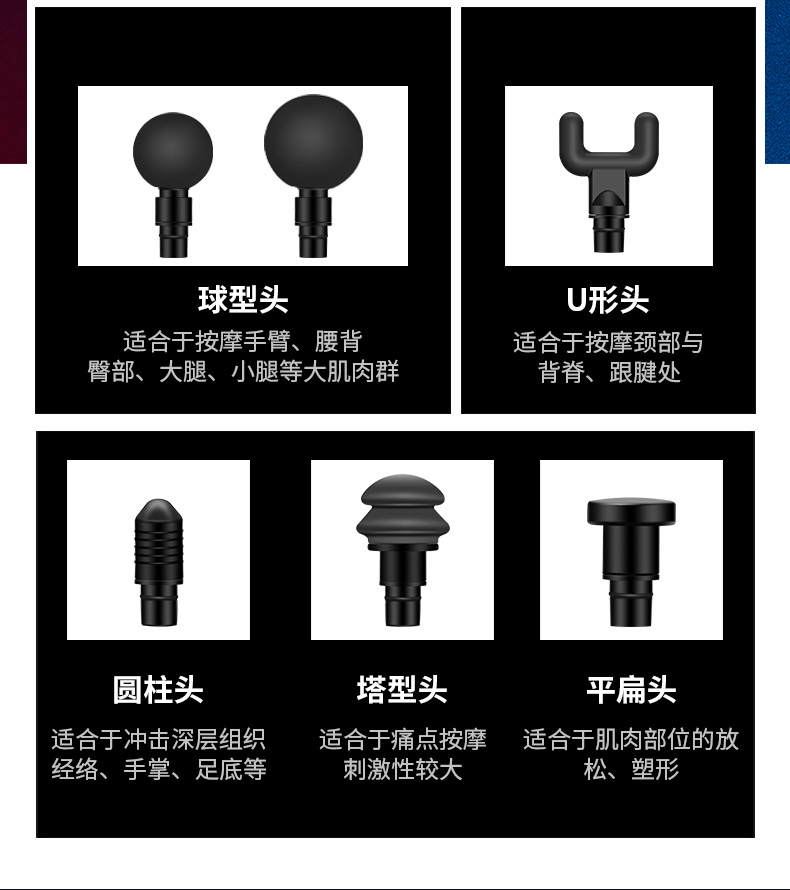 机匠 筋膜枪 按摩肌肉缓解疲劳 图5