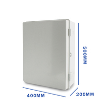 500400200 plastic waterproof case PC electric control sealing box plastic terminal box indoor outdoor electric box