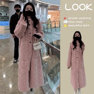 Теплое повседневное длинное пальто в стиле «rich girl» для женщин, новинка зимы 2025, утолщенное, с капюшоном, плюшевое