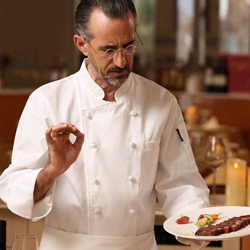 Высококачественные шеф-повара Индивидуальные японские ингредиенты весна и осенью и с коротким рукавами отель Catering Западный ресторан