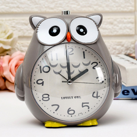 Children's alarm clock cartoon can talk creative students with cute personality lazy special luminous mute bedside boy