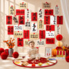 A full set of decorations for the first birthday