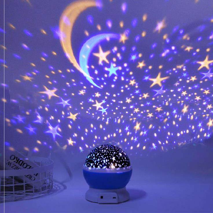 Send Girlfriend Table Lamp Bluetooth Multifunction Starry Sky With Music Headboard Starry Sky Projector Home Small Portable