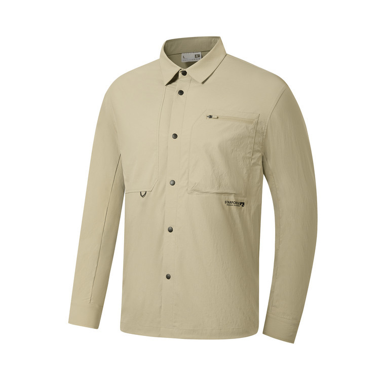 Jordan Men's Shirt Summer 2026 New Style Comfortable Breathable Casual Sports Fashion Versatile Simple Long-Sleeved Shirt