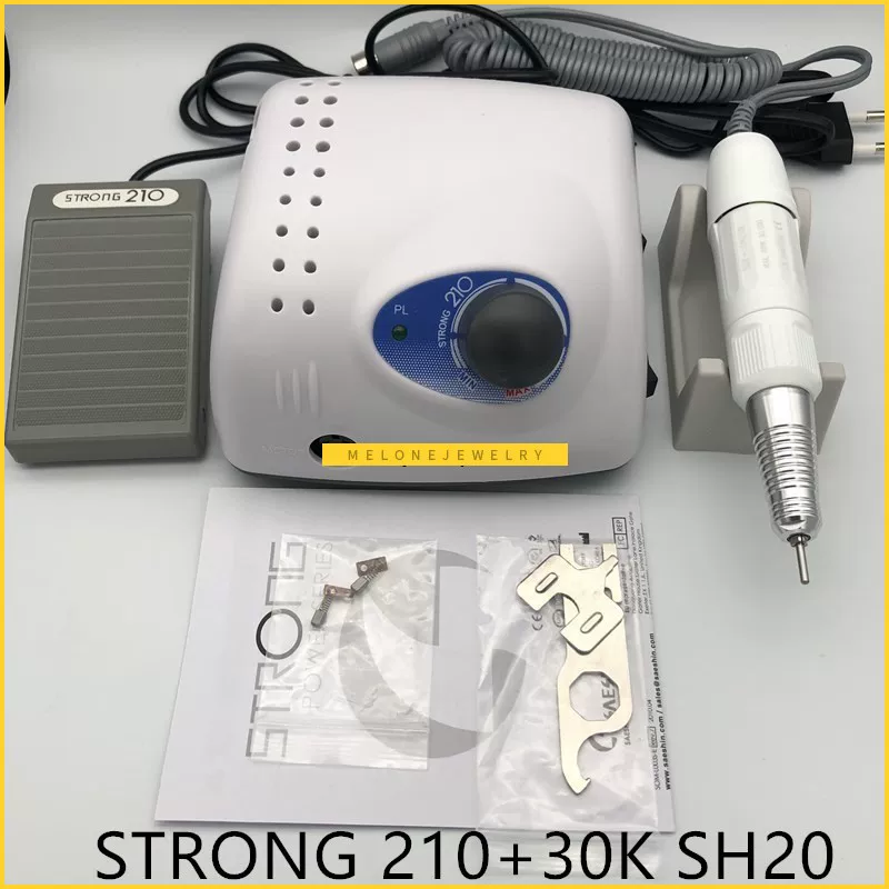65W Strong 210 Nail Drill 30K Machine Cutters for Manicure E