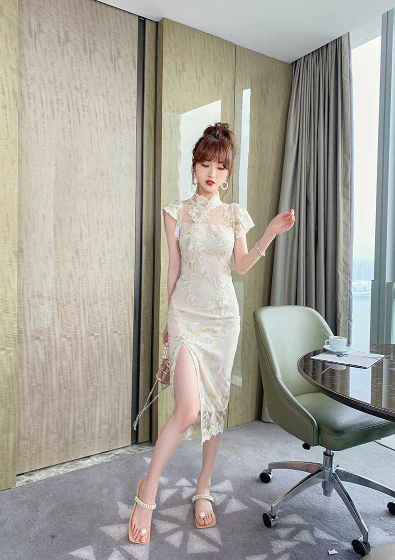 C3680 2690K VÁY ĐẦM LIỀN THÂN NỮ RUUREAG SEXY GỢI CẢM SEXY PHỤC CỔ CỔ ĐIỂN THỜI TRANG NỮ G06 SẢN PHẨM MỚI