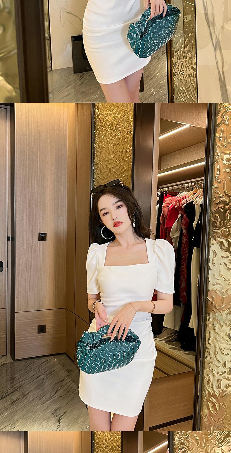 C3297 1530K VÁY ĐẦM LIỀN THÂN NỮ RUUREAG DÁNG ÔM BODY GỢI CẢM SEXY NGẮN TAY MÙA HÈ THỜI TRANG NỮ G04 SẢN PHẨM MỚI