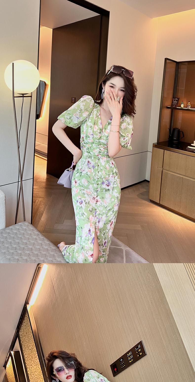 C3471 2300K VÁY ĐẦM LIỀN THÂN DÁNG DÀI NỮ RUUREAG MÙA HÈ HỌA TIẾT HOA THỜI TRANG NỮ ĐỒ ĐI BIỂN VÁY MAXIVẢI VOAN G05 SẢN PHẨM MỚI