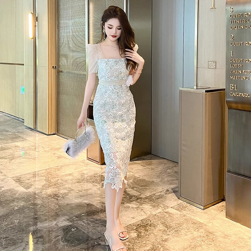 C3392 2900K VÁY ĐẦM LIỀN THÂN NỮ RUUREAG SEXY GỢI CẢM SEXY THỜI TRANG NỮ REN G06 SẢN PHẨM MỚI