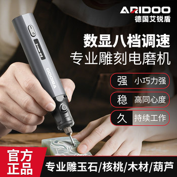 Ariyidun Engraving Electric Tool Electric Grinder Small Handheld Jade Stone Grinding and Polishing Magic Tool Set
