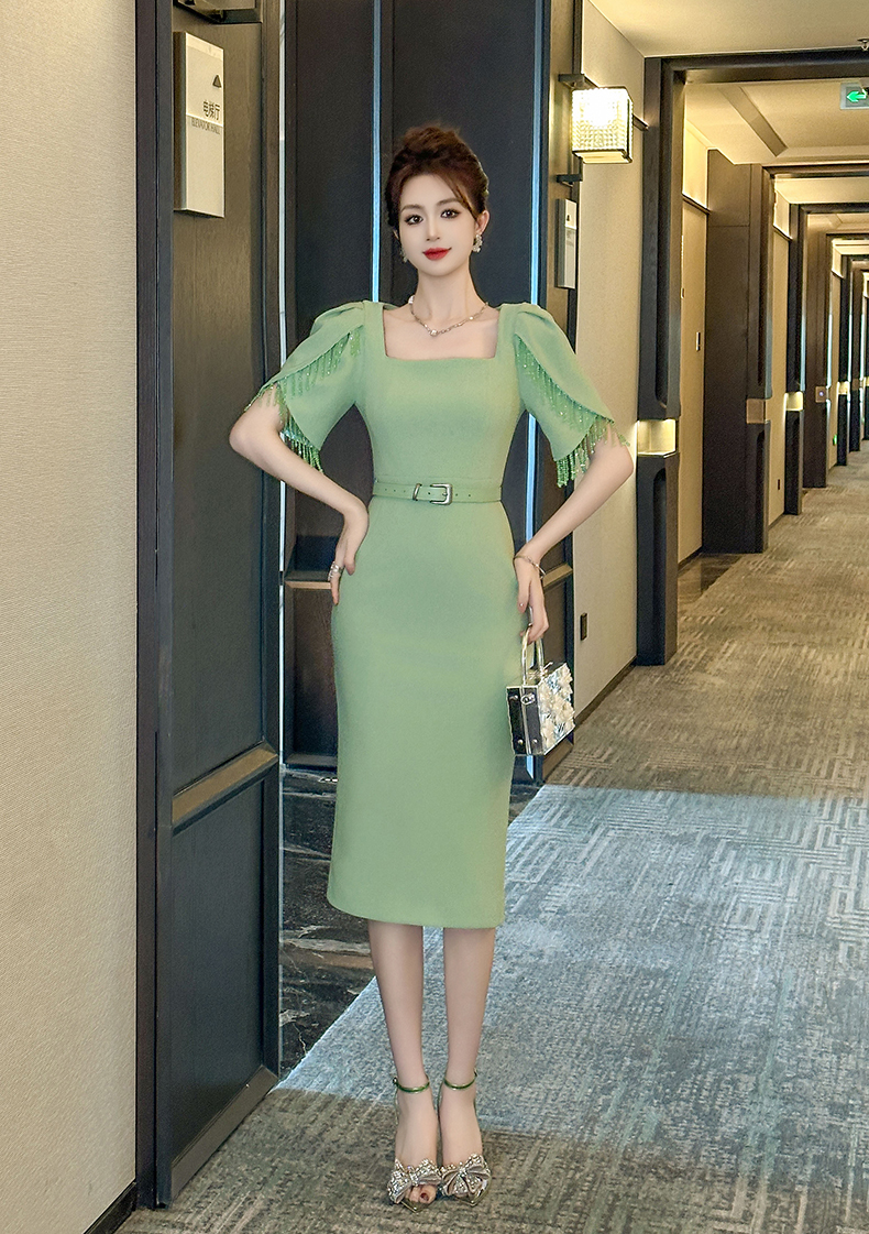 C7854 2640K VÁY ĐẦM LIỀN THÂN NỮ ELOREGS NGẮN TAY MÙA HÈ TRÔNG TRẺ HƠN TUỔI THỜI TRANG NỮ G06 SẢN PHẨM MỚI