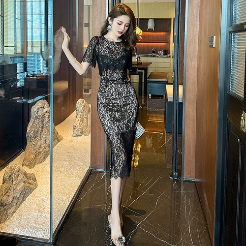 Ретро платье, дизайнерская сексуальная юбка, тренд сезона, с акцентом на бедрах