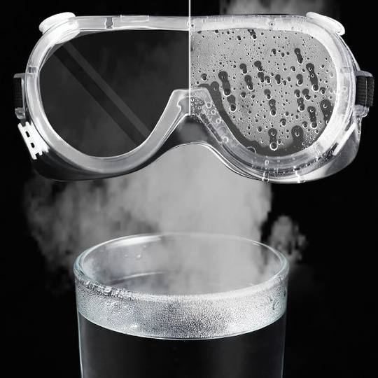 Goggles, Labor Protection Glasses, Anti-Splash, Anti-Fog, Anti-Wind and Sand Protective Masks, Polished Anti-Dust, Men's and Women's Cycling Goggles