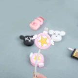 Применимо к специальному USB Data Cable Cable Cable Cable Bite -Проницаемый защитный Jet Cartoon Mite Winder