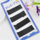 Black clip, wavy hairpin, metal hairpin, jewelry, headwear accessories, high-temperature paint technology, durable