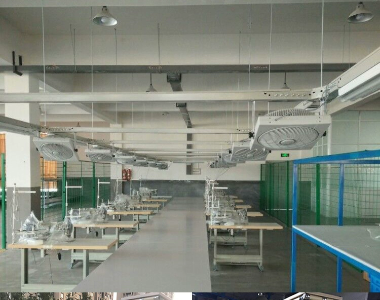 Quạt dây chuyền lắp ráp Chenglang Quạt Hongyun dành riêng cho nhà máy quạt công nghiệp thương mại để bàn thương mại quạt lá xoay treo bàn làm việc quạt điện chiết áp quạt trần