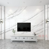 Новый китайский стиль гостиной телевизор Фон настенные металлические граница граница римские колонны настенные мраморные чернила просачивание