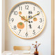 Wall Clock Living Room Clock 2026 New Model Home Wall-Mounted Clock Light Luxury Nordic Creative Decoration Silent Quartz Clock