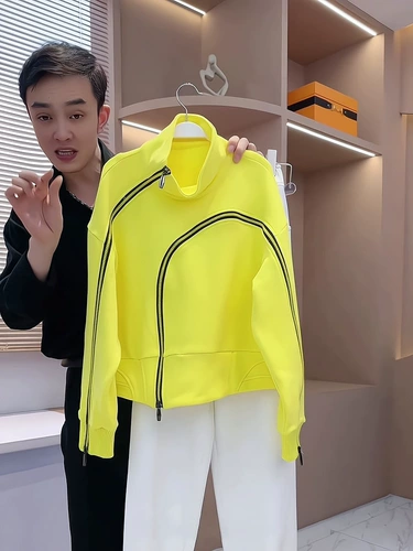 Сексуальный лонгслив с молнией, оверсайз