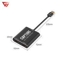 Jinweishi driver-free HDMI to USB30 high-definition capture card video conferencing game live broadcast medical collection box