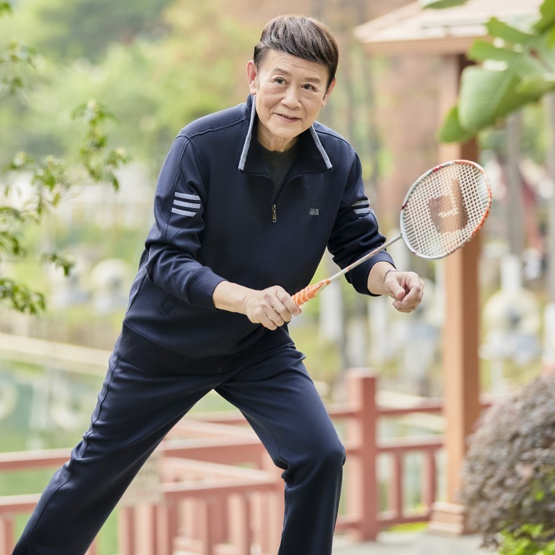 Sports Suit for Men in Spring, Middle-Aged and Elderly Dads, Spring and Autumn Clothes, Running Sportswear, Men's Grandpa Casual Autumn Clothes Sports Suit for Men in Spring, Middle-Aged and Elderly Dads, Spring and Autumn Clothes, Running Sportswear, Men's Grandpa Casual Autumn Clothes