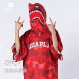 Быстросохнущий плащ, пляжный банный халат, банное полотенце для плавания, хорошо впитывает воду